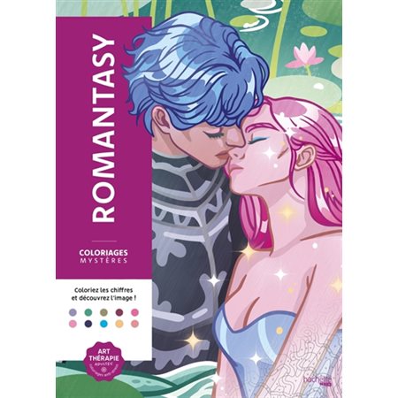 Coloriages mystères : Romantasy