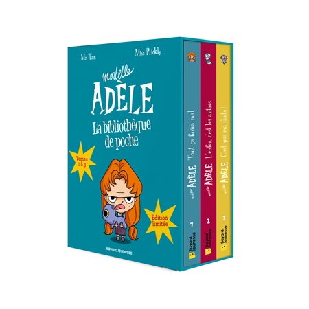 Mortelle Adèle : la bibliothèque de poche : tomes 1 à 3