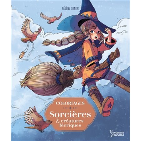 Coloriages : Sorcières et créatures féériques