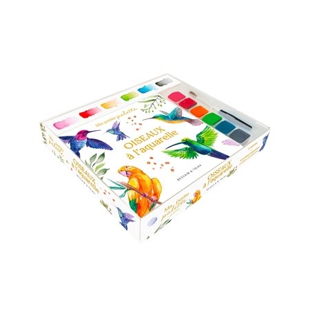Ma petite palette : Oiseaux à l'aquarelle