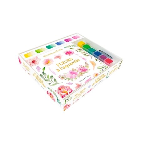 Ma petite palette : Fleurs à l'aquarelle