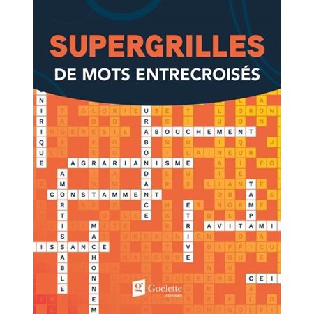 Supergrilles de mots entrecroisés