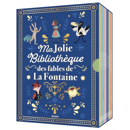Ma jolie bibliothèque des fables de La Fontaine