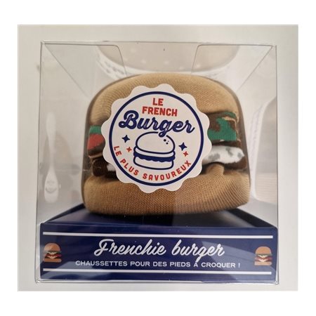 Chaussettes Frenchie burger