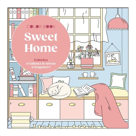 Color book : Sweet home