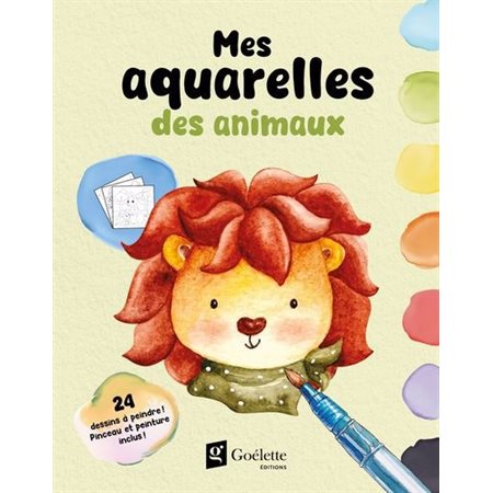 Mes aquarelles des animaux