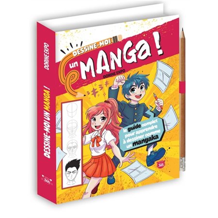 Dessine-moi un manga ! : le guide complet pour apprendre à dessiner comme un mangaka, Dessine-moi