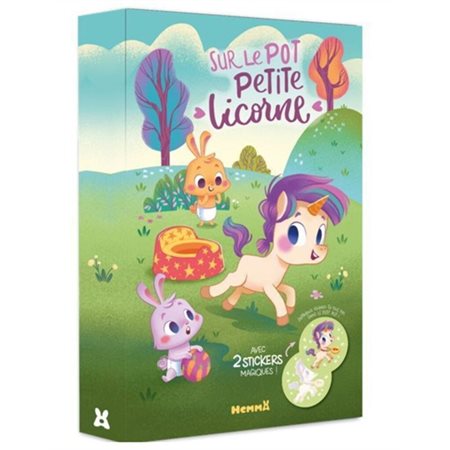 Sur le pot Petite Licorne !