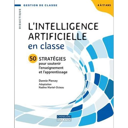 L intelligence artificielle en classe