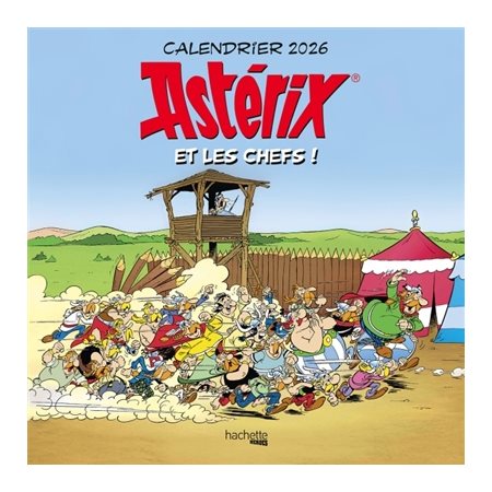 Calendrier Astérix et les chefs ! 2026