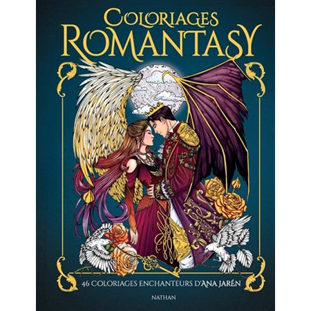 Coloriages romantasy : 46 coloriages enchanteurs