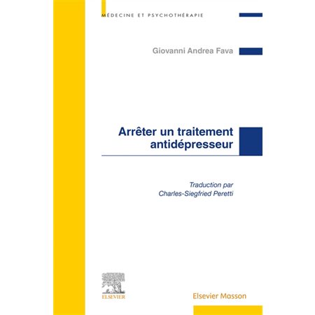 Arrêter un traitement antidépresseur, Médecine et psychothérapie