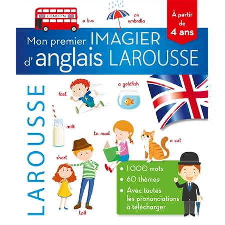 Mon premier imagier d'anglais Larousse