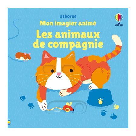 Mon imagier animé : Les animaux de compagnie