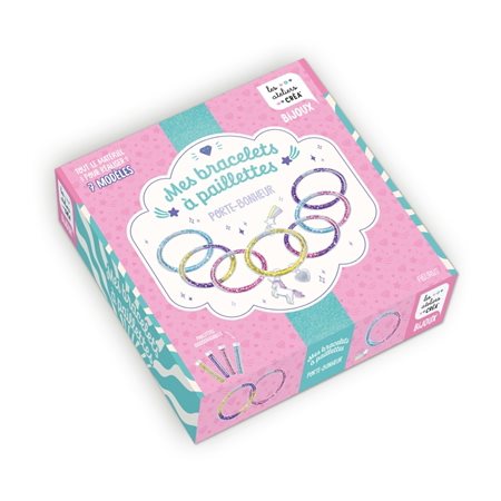 Mes bracelets à paillettes porte-bonheur