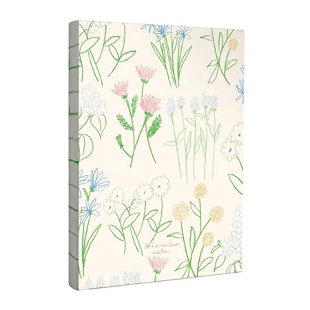 Grand cahier fleurs