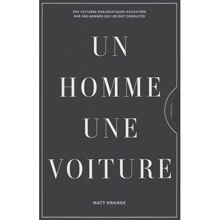 Un homme, une voiture