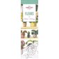 Mes marque-pages à colorier : Fleurs