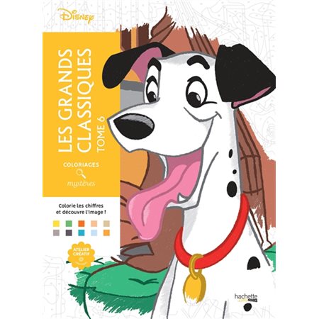 Coloriages mystère Disney : Les grands classiques #6