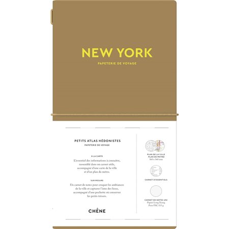 New York : papeterie de voyage