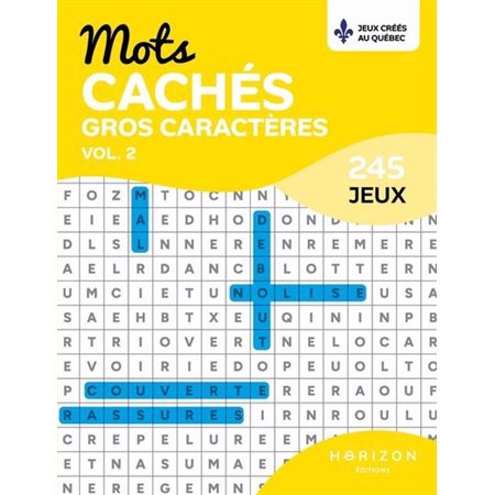 Mots cachés - Gros caractères vol.2