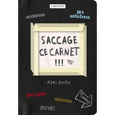 Saccage ce carnet!