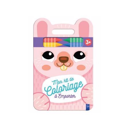 Mon kit de coloriage à emporter : Lapin