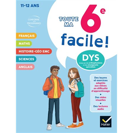 Toute ma 6e facile ! 11-12 ans