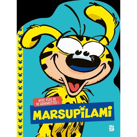 Mes premières gommettes : Marsupilami (bleu)