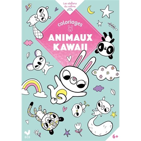 Coloriages animaux kawaii