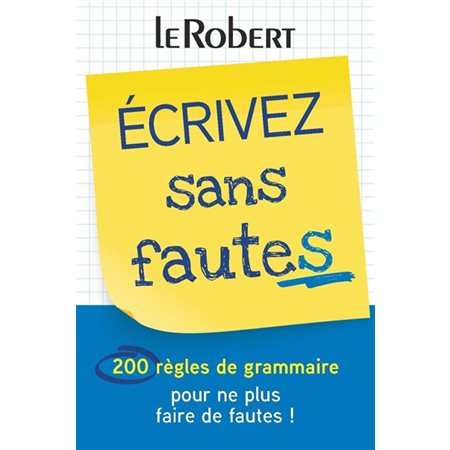 Ecrivez sans fautes
