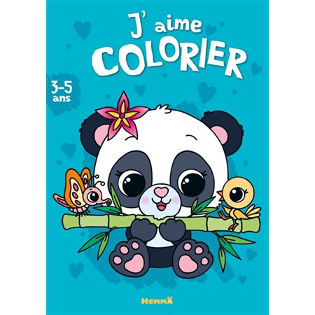 J'aime colorier (3-5 ans) : Panda