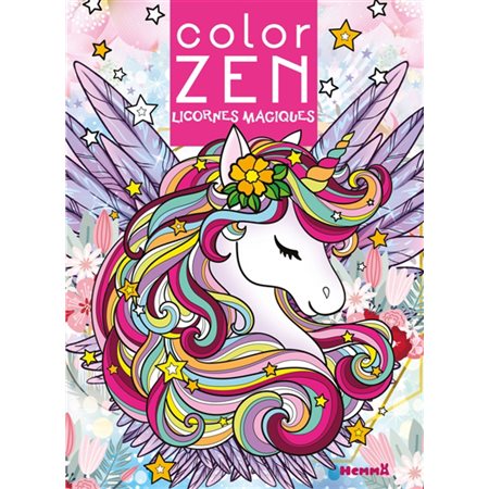 Color Zen : Licornes magiques