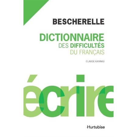 Dictionnaire des difficultés du français