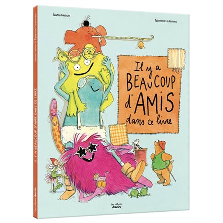 Il y a beaucoup d'amis dans ce livre