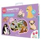 100 gommettes : Les bébés animaux