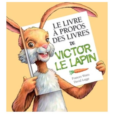 Le livre à propos des livres de Victor le lapin