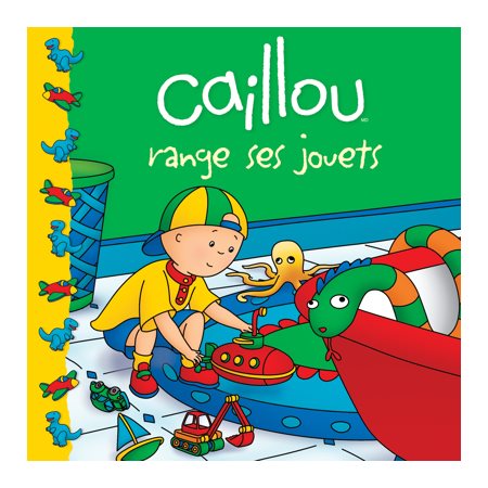 Caillou range ses jouets