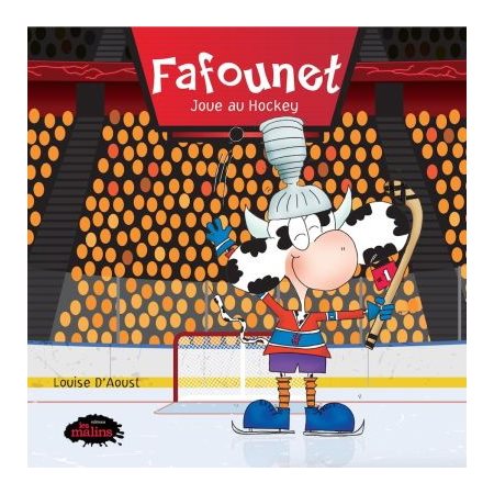 Fafounet joue au hockey