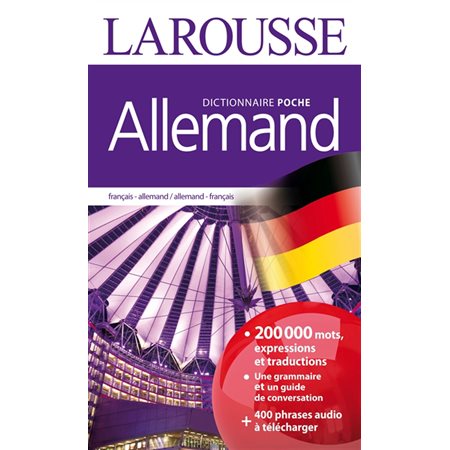 Allemand Dictionnaire poche